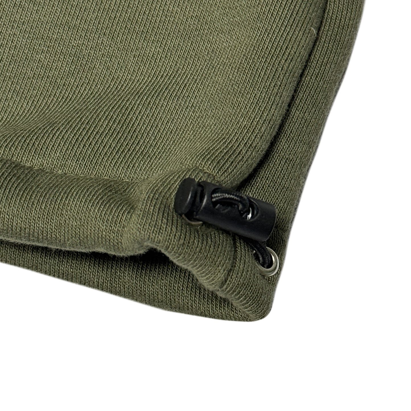 Olive patch logo joggers