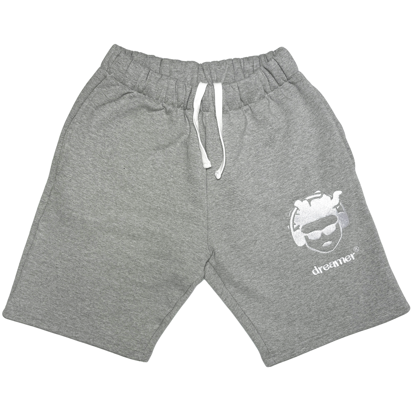 Afro man shorts grey
