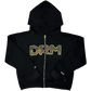 DRM black zip-up