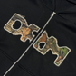 DRM black zip-up