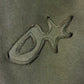 Olive patch logo joggers