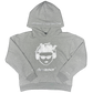 Afro man hoodie grey